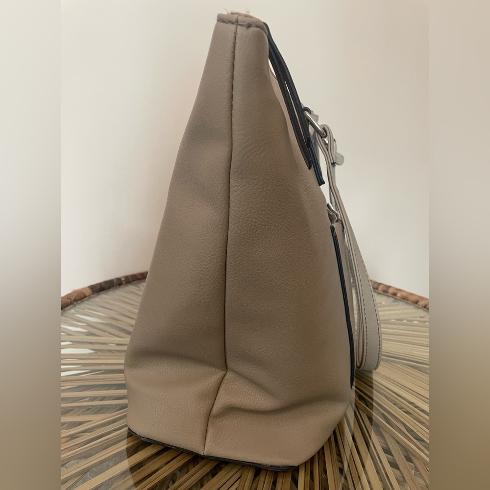 Nine West Tote Laptop Bag in Beige - Picture 5 of 11